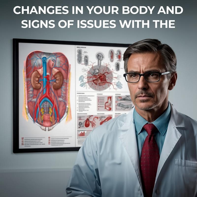 Changes in your body and signs of issues with the genitourinary system.